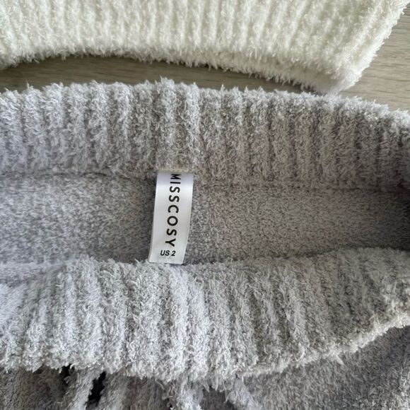 MISSCOSY Cosy Knit Set (3 Pieces) - Gray Multiple Sizes NWT in Packaging - Picture 11 of 13